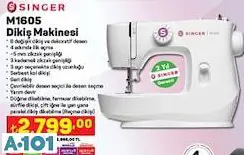 SİNGER DİKİŞ MAKİNESİ SİNGER DİKİŞ MAKİNESİ